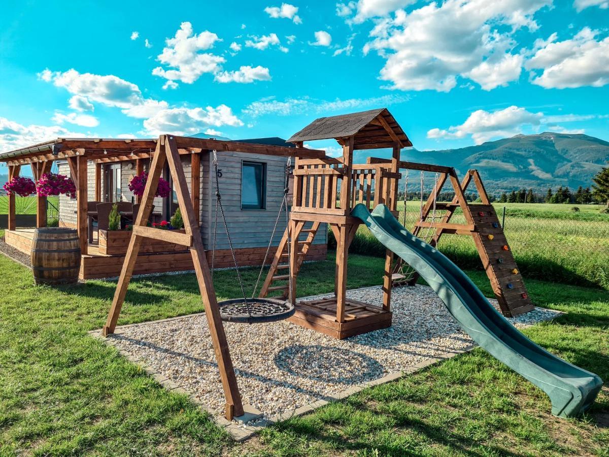 Liptovalley- mobilné domy s wellnessom Liptovská Kokava Exterior foto