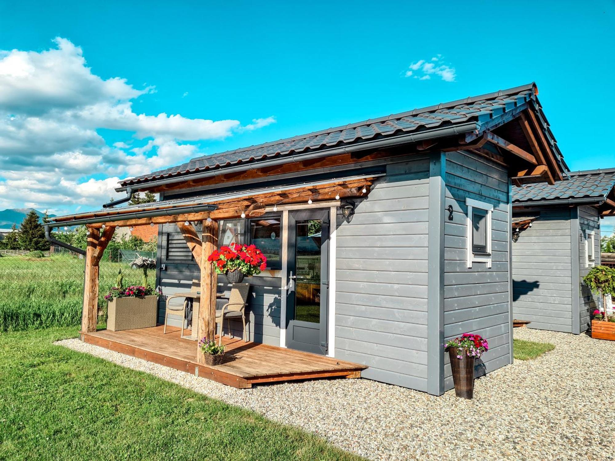 Liptovalley- mobilné domy s wellnessom Liptovská Kokava Exterior foto